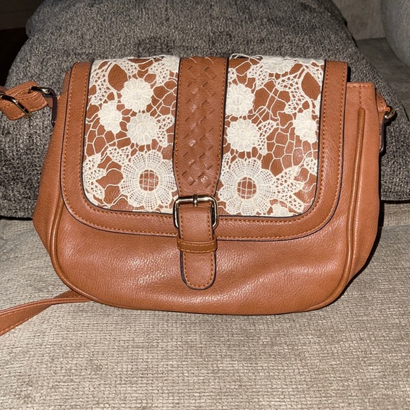 Call It Spring Vegan Leather Crossbody - Picture 1 of 4